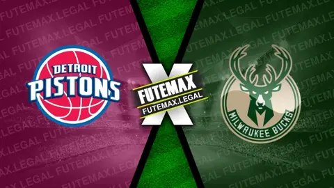 Assistir Detroit Pistons x Milwaukee Bucks ao vivo HD 06/10/2024