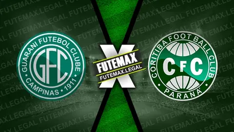 Assistir Guarani x Coritiba ao vivo 03/09/2024 online