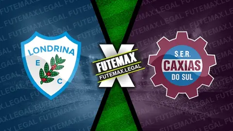 Assistir Londrina x Caxias ao vivo online 20/07/2024