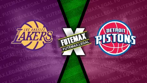 Assistir Los Angeles Lakers x Detroit Pistons ao vivo online 13/02/2024