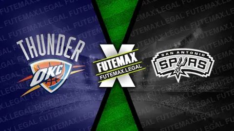 Assistir Oklahoma City Thunder x San Antonio Spurs ao vivo online HD 30/10/2024