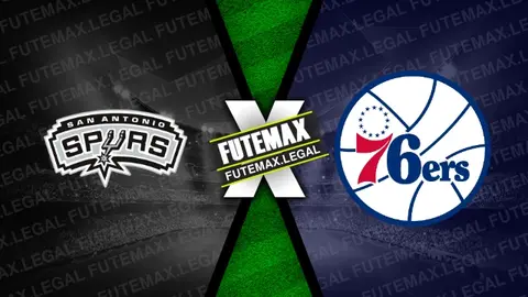 Assistir San Antonio Spurs x Philadelphia 76ers ao vivo online 07/04/2024